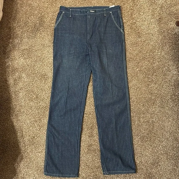 Wrangler Pin Stripe Jeans 33 - Picture 2 of 8